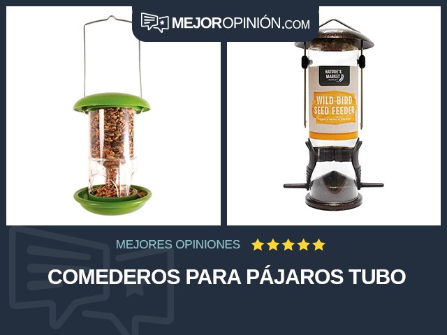 Comederos para pájaros Tubo