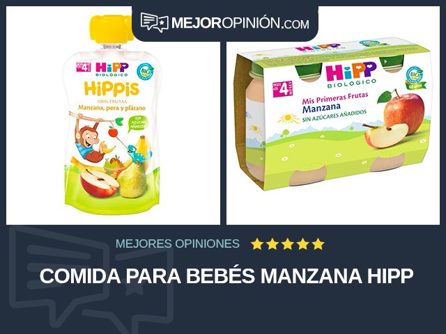 Comida para bebés Manzana HiPP