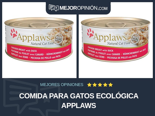 Comida para gatos Ecológica Applaws