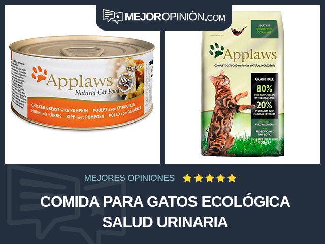 Comida para gatos Ecológica Salud urinaria