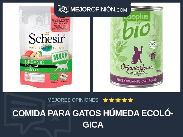 Comida para gatos Húmeda Ecológica