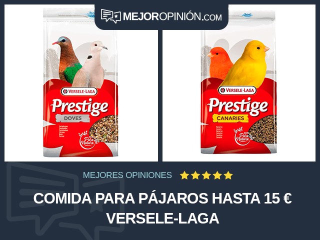 Comida para pájaros Hasta 15 € Versele-Laga