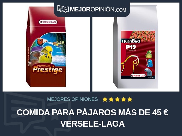 Comida para pájaros Más de 45 € Versele-Laga