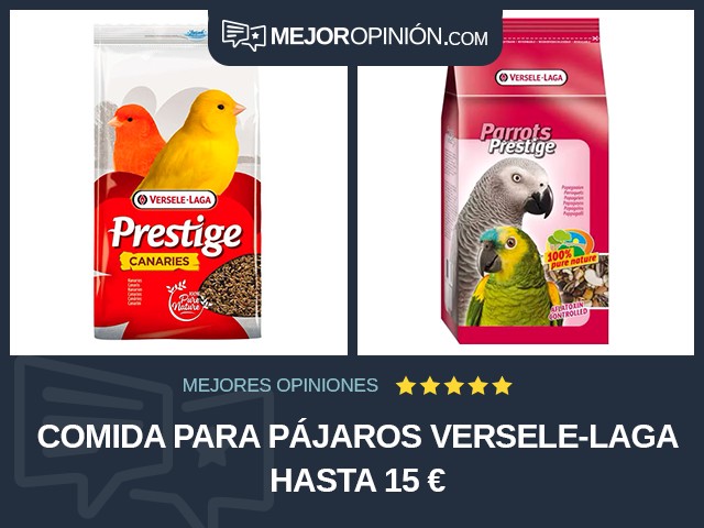 Comida para pájaros Versele-Laga Hasta 15 €