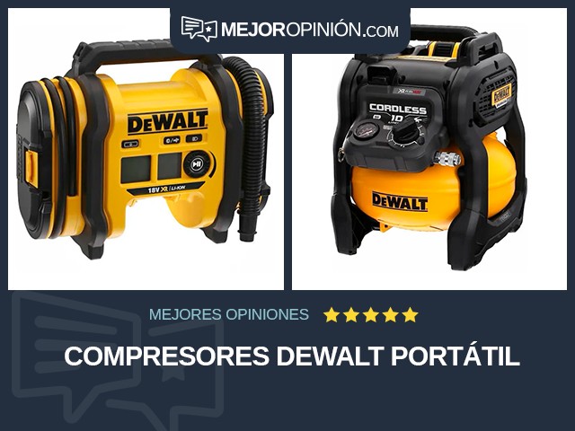 Compresores DEWALT Portátil