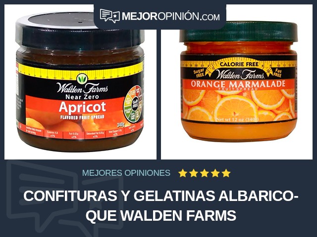 Confituras y gelatinas Albaricoque Walden Farms