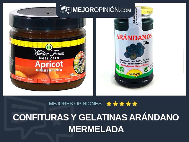 Confituras y gelatinas Arándano Mermelada