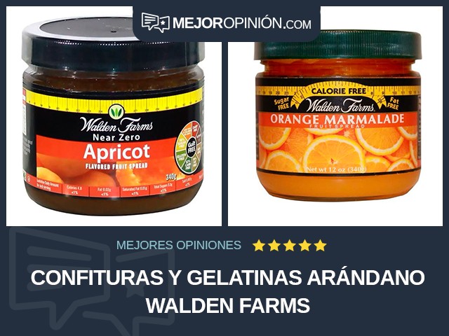 Confituras y gelatinas Arándano Walden Farms