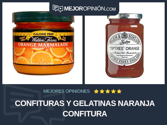 Confituras y gelatinas Naranja Confitura