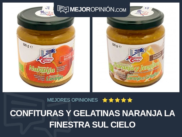 Confituras y gelatinas Naranja La Finestra sul Cielo