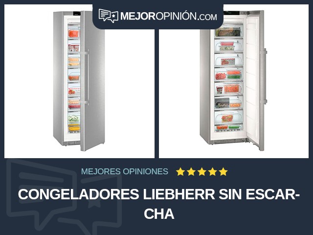 Congeladores Liebherr Sin escarcha