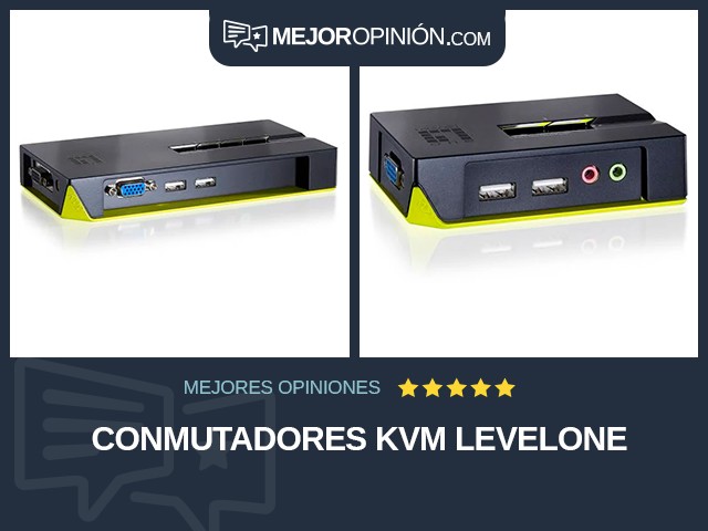 Conmutadores KVM LevelOne