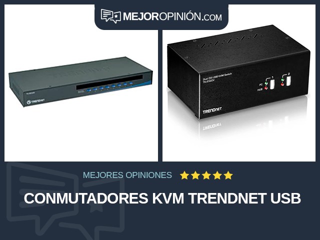 Conmutadores KVM TRENDnet USB