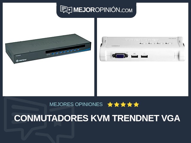 Conmutadores KVM TRENDnet VGA