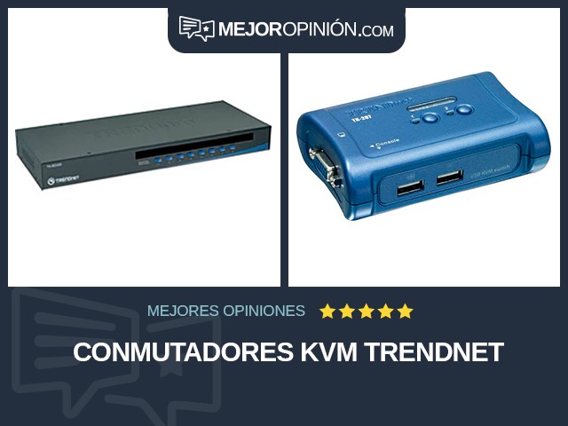 Conmutadores KVM TRENDnet