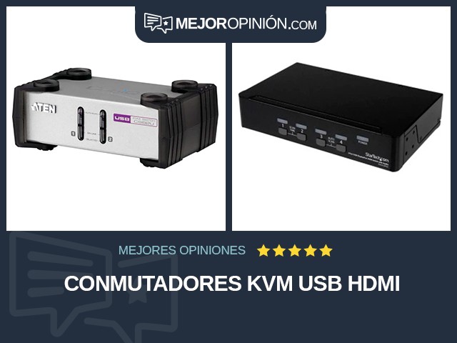 Conmutadores KVM USB HDMI