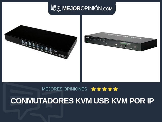 Conmutadores KVM USB KVM por IP