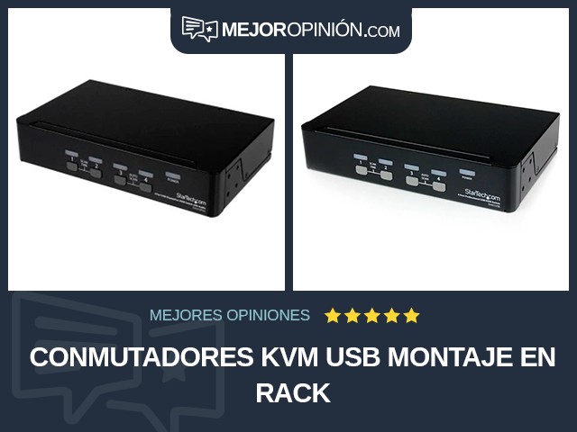 Conmutadores KVM USB Montaje en rack