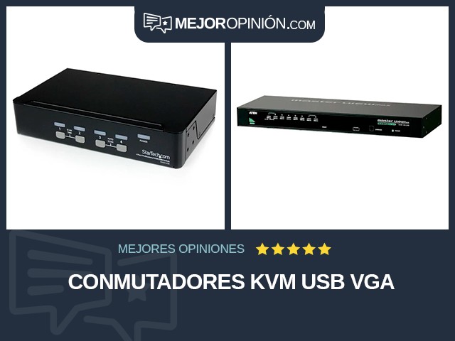 Conmutadores KVM USB VGA