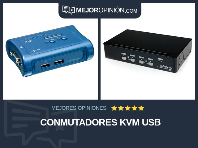 Conmutadores KVM USB