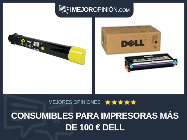 Consumibles para impresoras Más de 100 € Dell