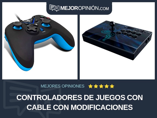 Controladores de juegos Con cable Con modificaciones