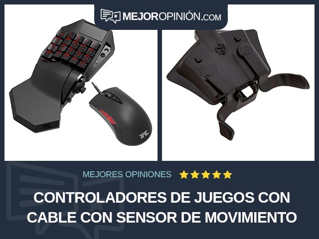 Controladores de juegos Con cable Con sensor de movimiento