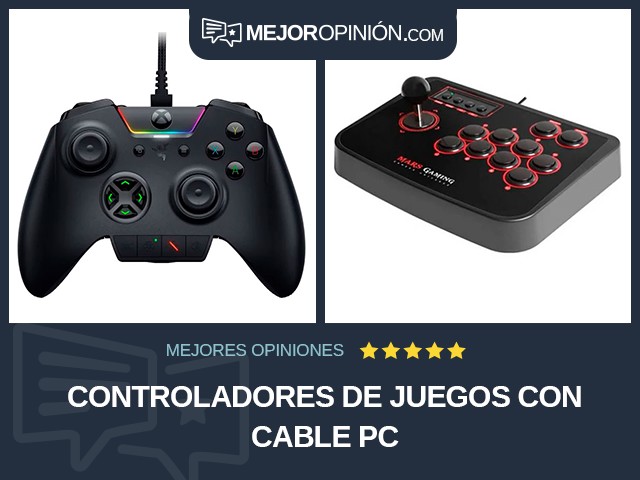 Controladores de juegos Con cable PC