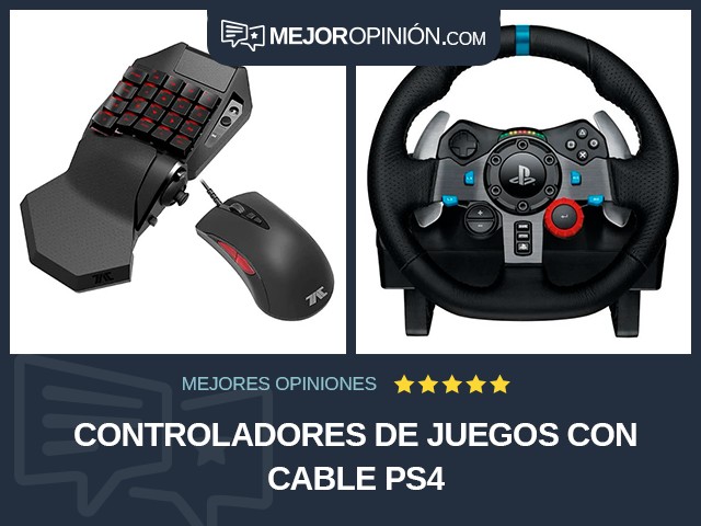 Controladores de juegos Con cable PS4