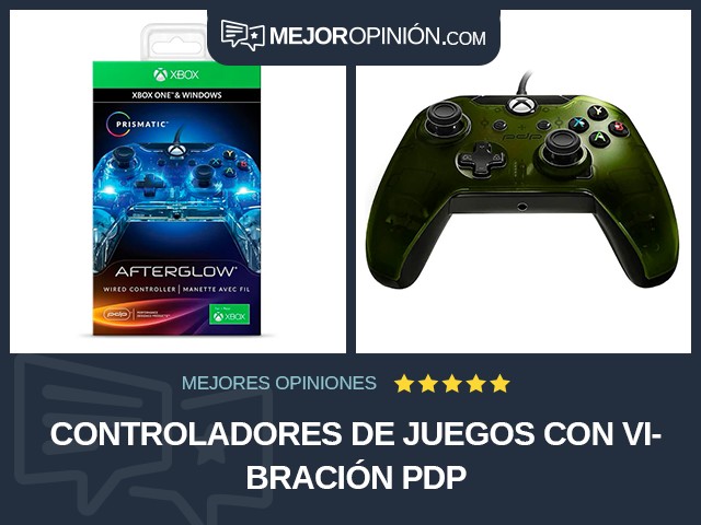 Controladores de juegos Con vibración PDP