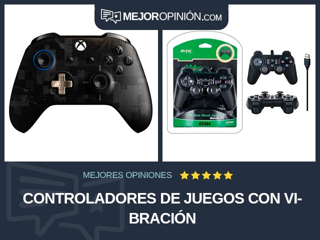 Controladores de juegos Con vibración