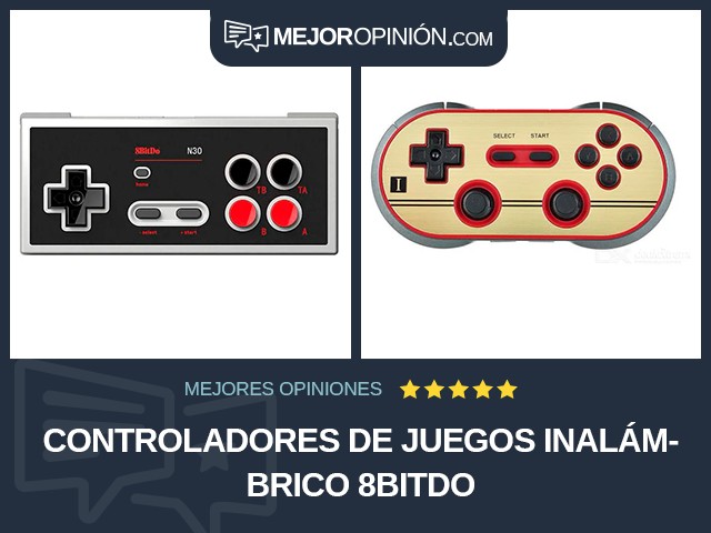 Controladores de juegos Inalámbrico 8Bitdo