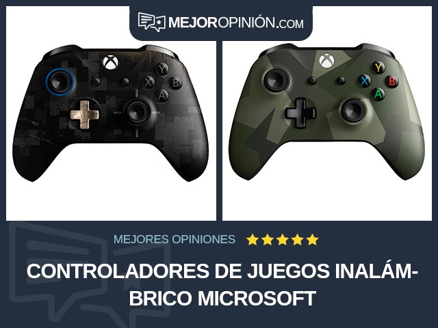 Controladores de juegos Inalámbrico Microsoft