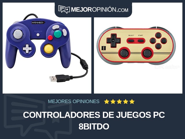 Controladores de juegos PC 8Bitdo