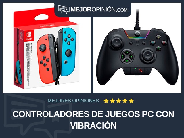 Controladores de juegos PC Con vibración