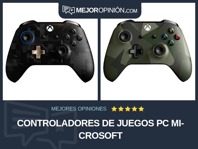 Controladores de juegos PC Microsoft