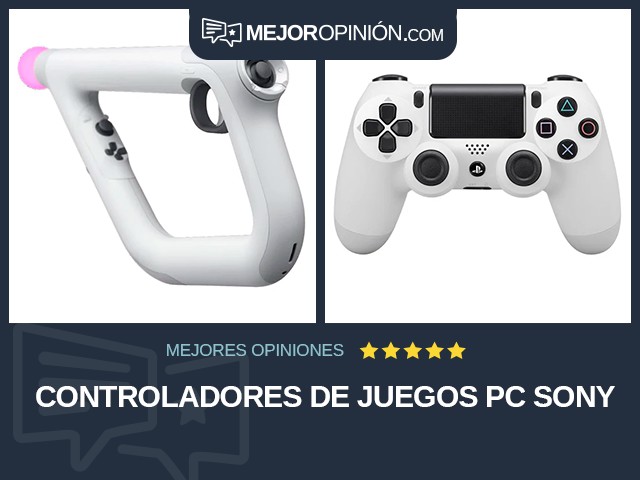 Controladores de juegos PC Sony