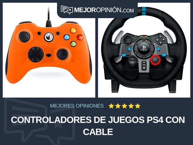 Controladores de juegos PS4 Con cable