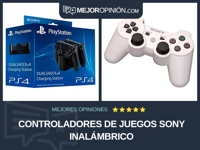 Controladores de juegos Sony Inalámbrico