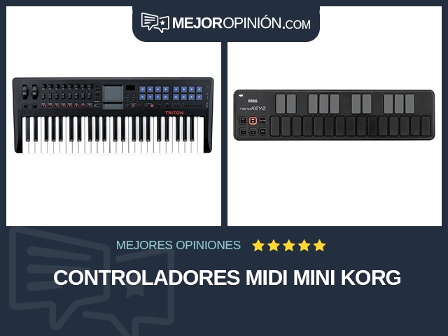 Controladores MIDI Mini KORG