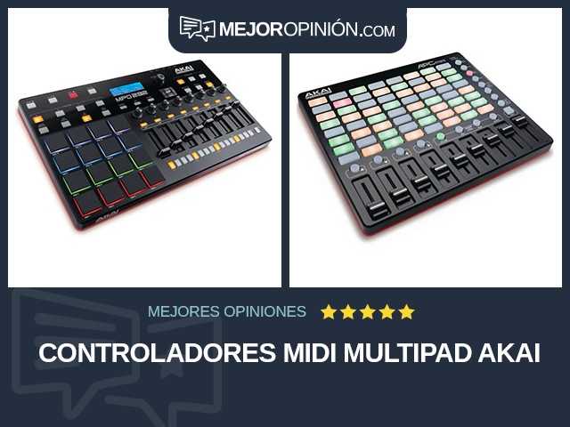 Controladores MIDI Multipad AKAI