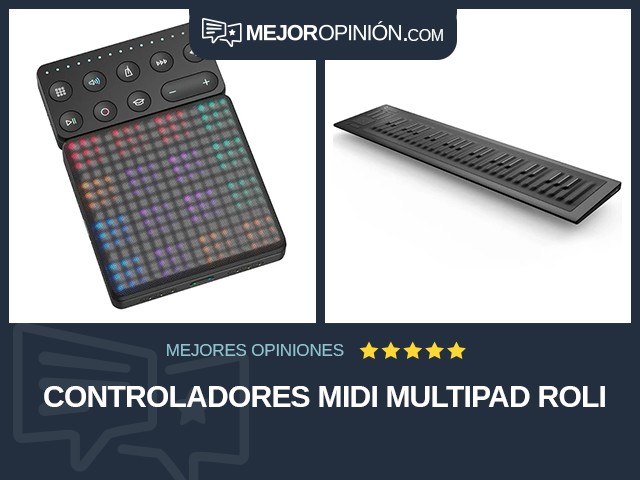 Controladores MIDI Multipad ROLI