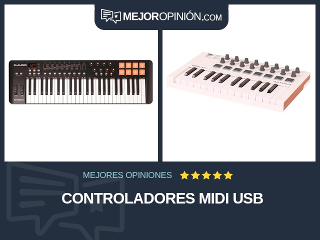 Controladores MIDI USB