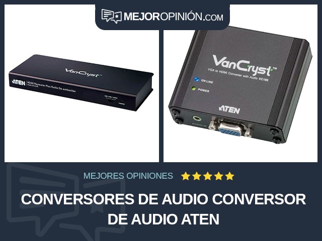 Conversores de audio Conversor de audio ATEN