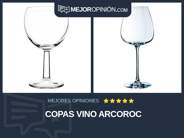 Copas Vino Arcoroc