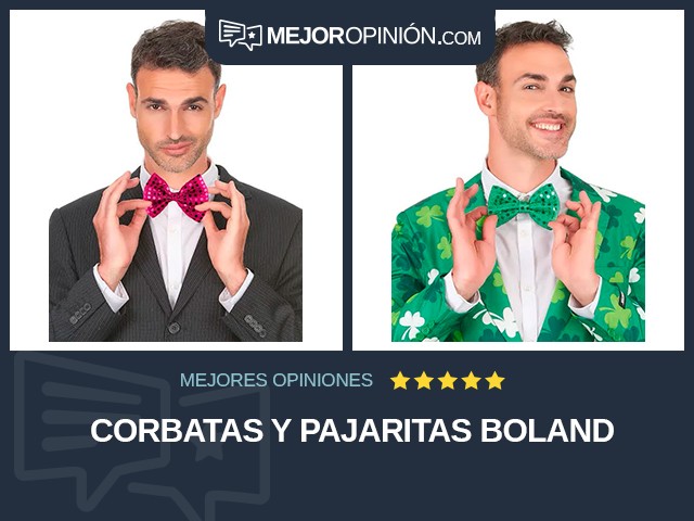 Corbatas y pajaritas Boland