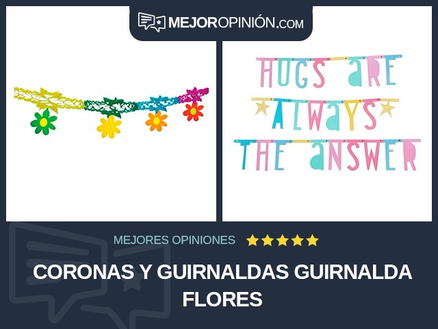 Coronas y guirnaldas Guirnalda Flores