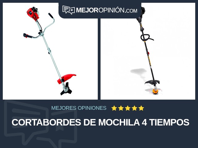 Cortabordes De mochila 4 tiempos