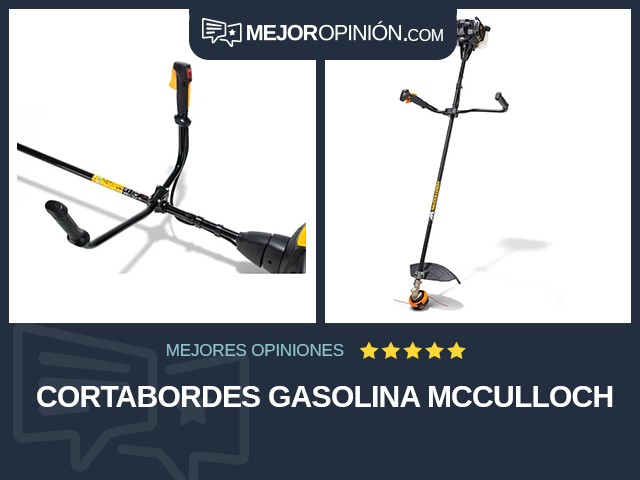 Cortabordes Gasolina McCulloch