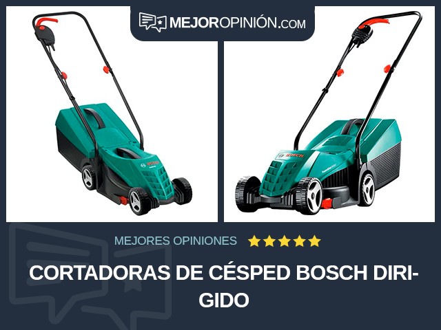 Cortadoras de césped Bosch Dirigido